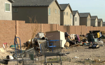 Residentes de Las Vegas temen incendios y robos por campamentos cerca de sus viviendas